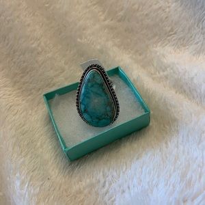 Tortoise and sterling ring